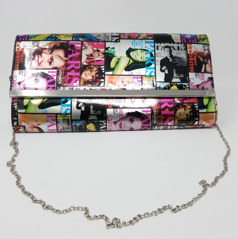 Magazine Cover Clutch Purse